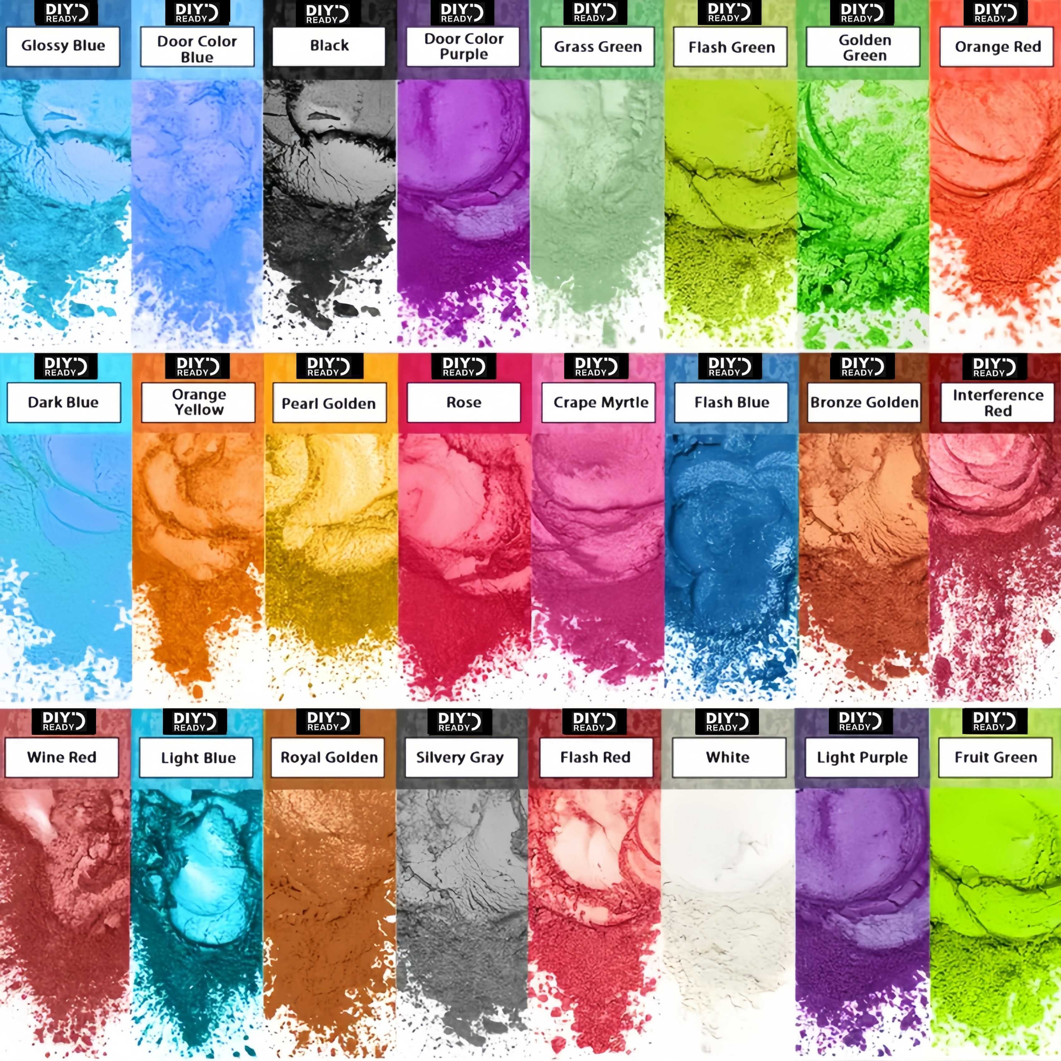 Candle Making Kits - 24 Colors/8 Colors 5g 0.18oz Pearlescent