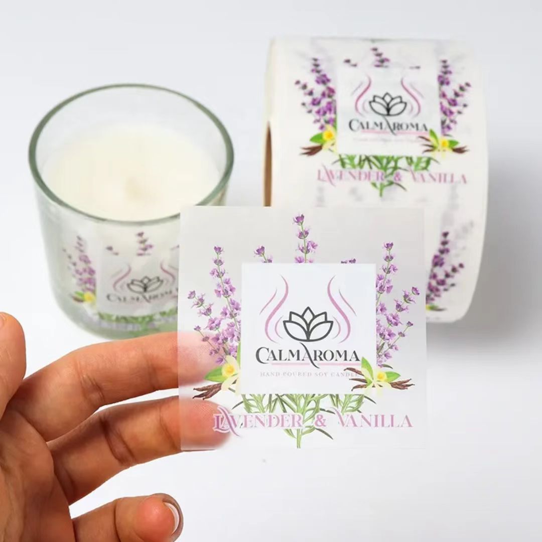 Candle Making Scents - Custom self-adhesive wax seal stickers, jar