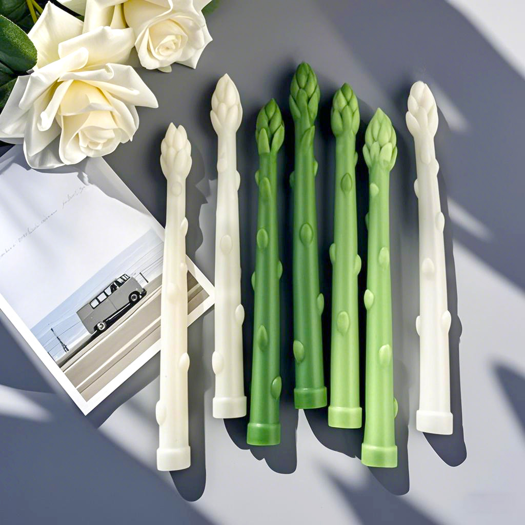 Soy Wax Pillar Blend - Asparagus Long Rod Creative Candle Mold