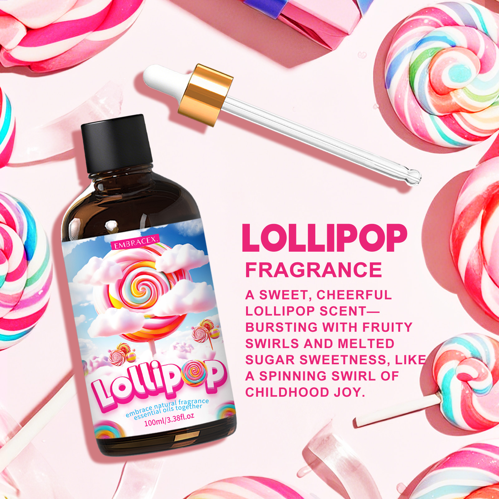 100ml Lollipop Essential Oil F - Candle Making Scents recension och pris