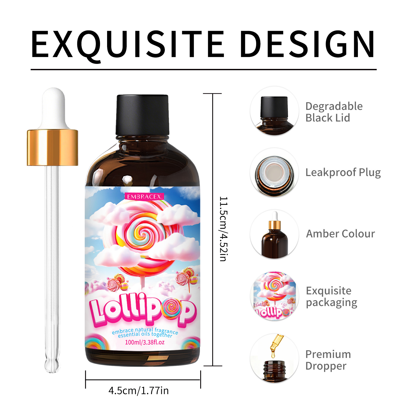 100ml Lollipop Essential Oil F - Candle Making Scents recension och pris