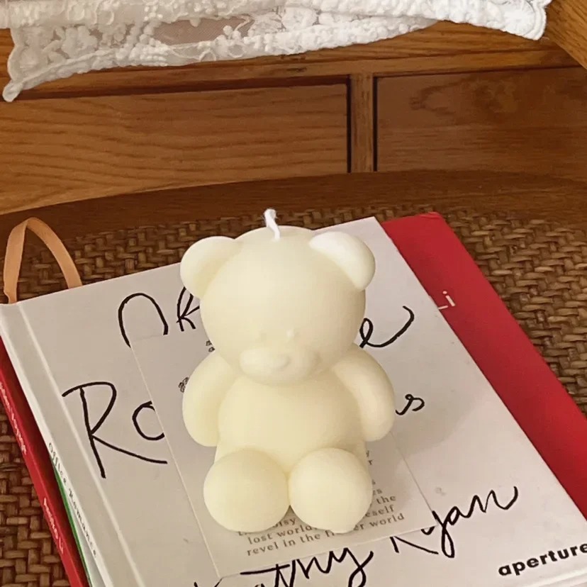 3D Cute Cartoon Bear Silicone  - Candle Making Kits recension och pris