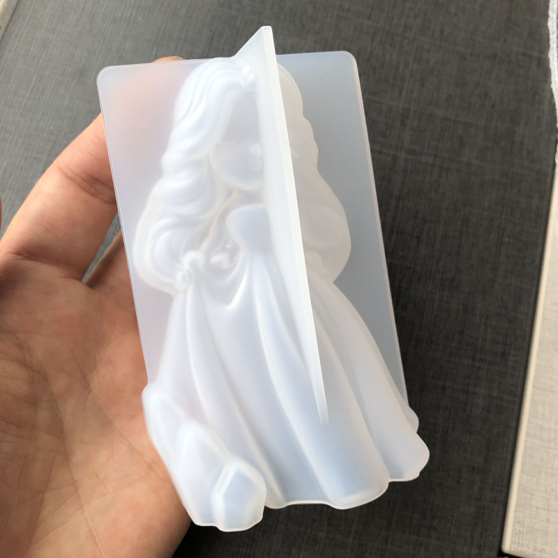 3D Cute Princess Silicone Cand - Candle Mold Silicone recension och pris