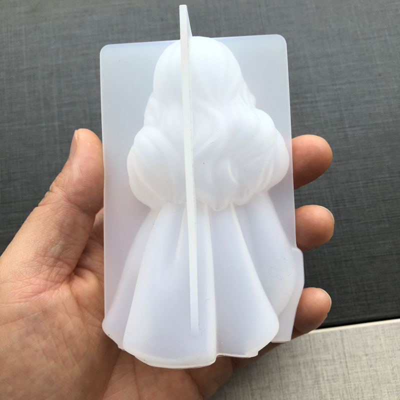 3D Cute Princess Silicone Cand - Candle Mold Silicone recension och pris