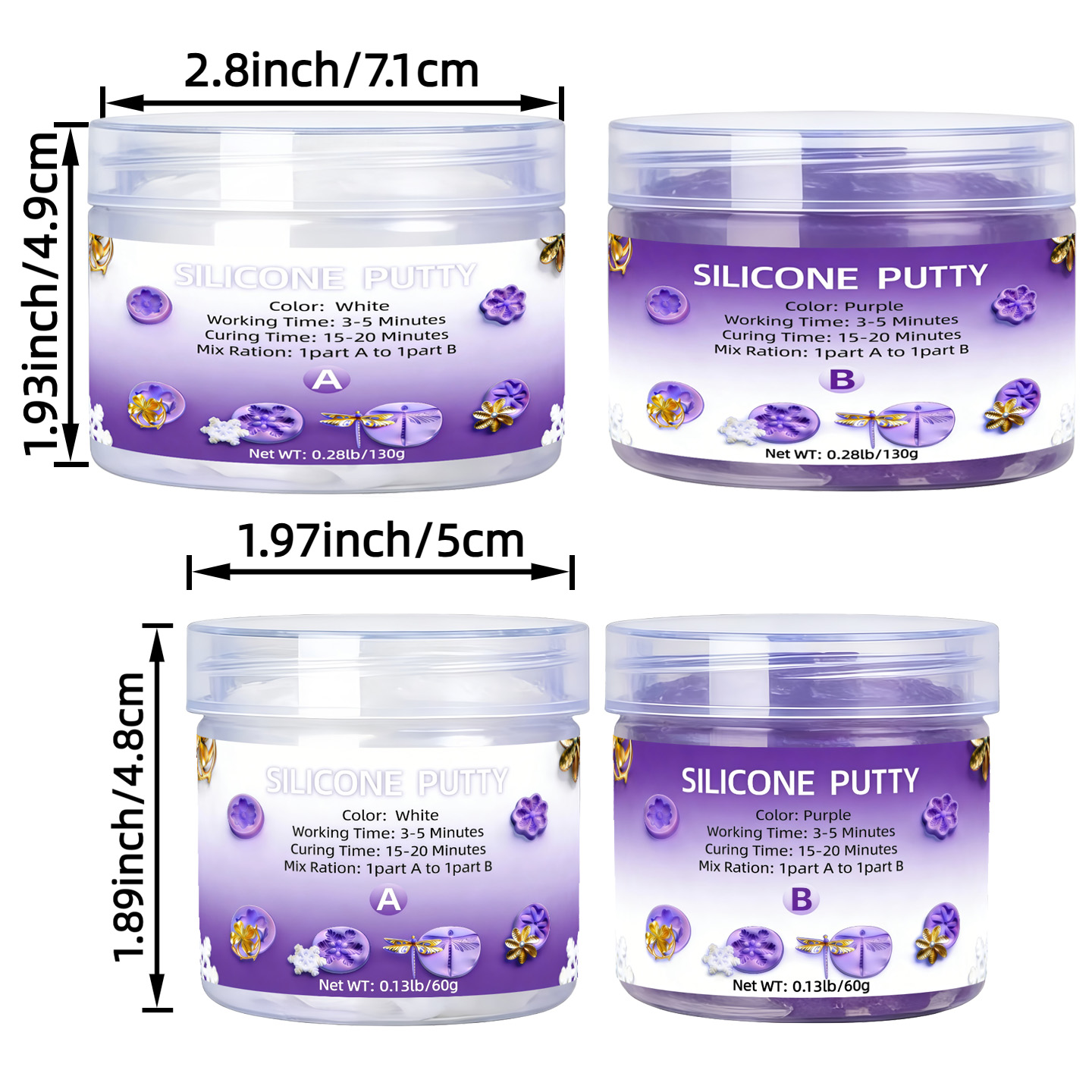 Silicone Putty - Flexible Sili - Candle Mold Silicone recension och pris