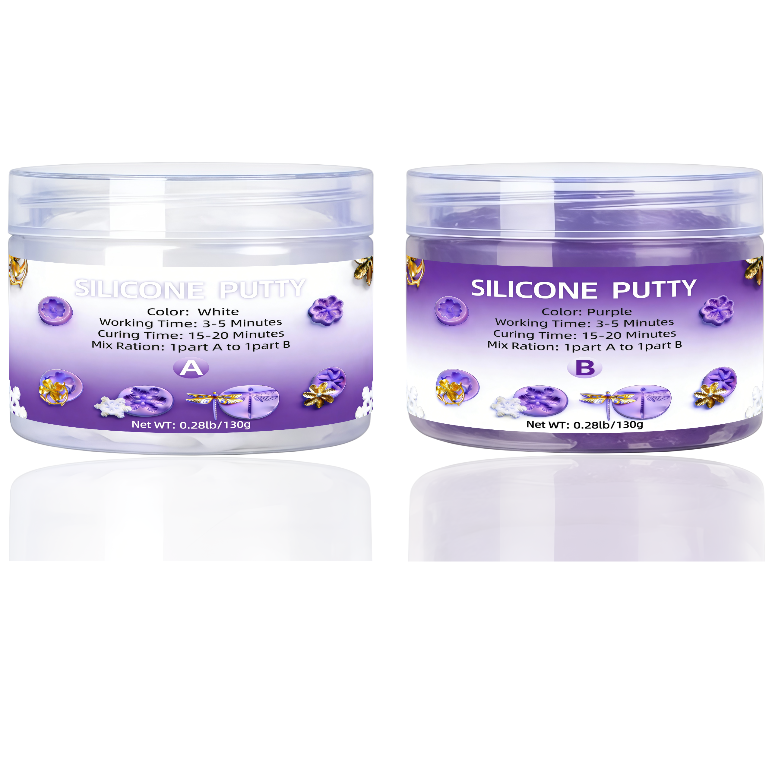 Silicone Putty - Flexible Sili - Candle Mold Silicone recension och pris