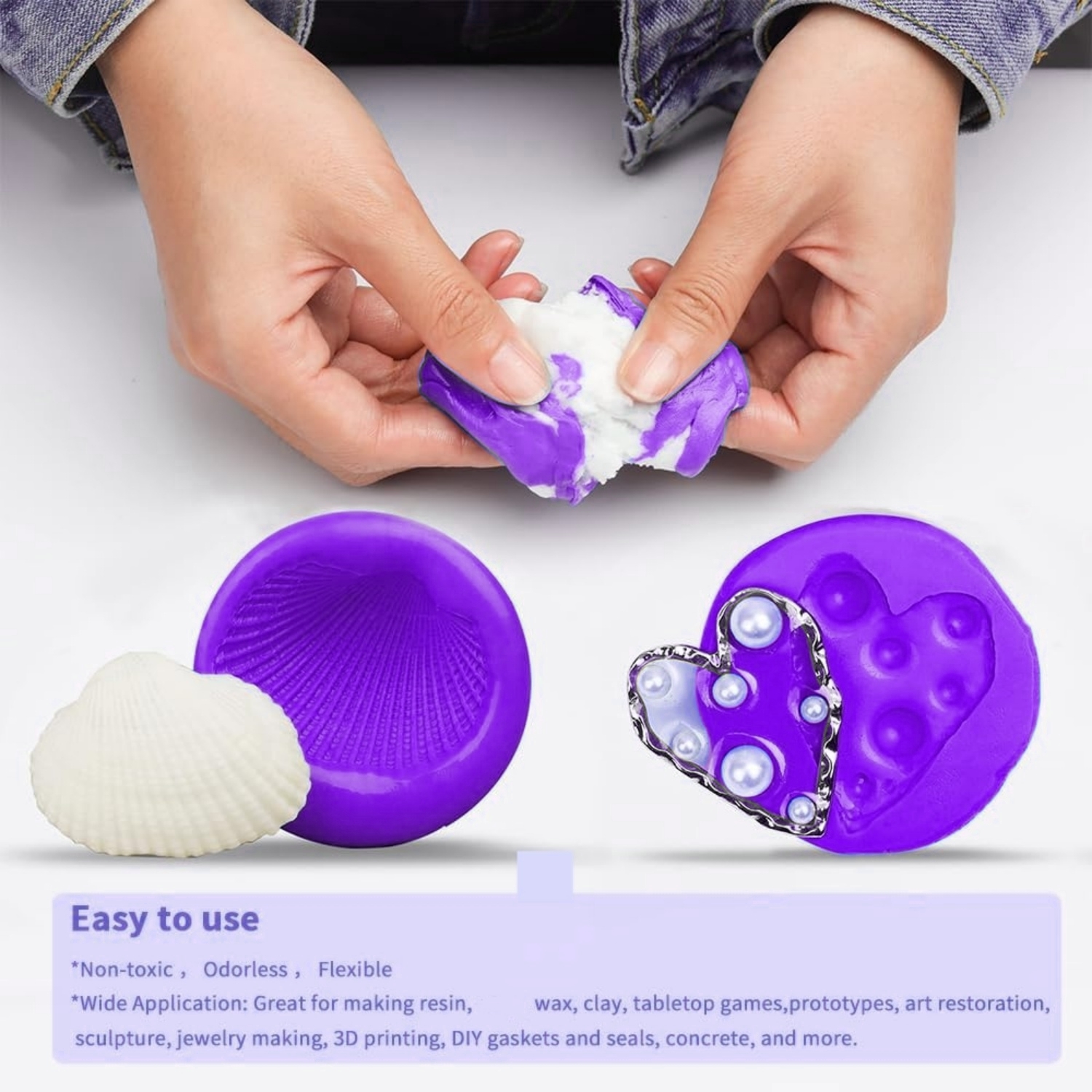 Silicone Putty - Flexible Sili - Candle Mold Silicone recension och pris