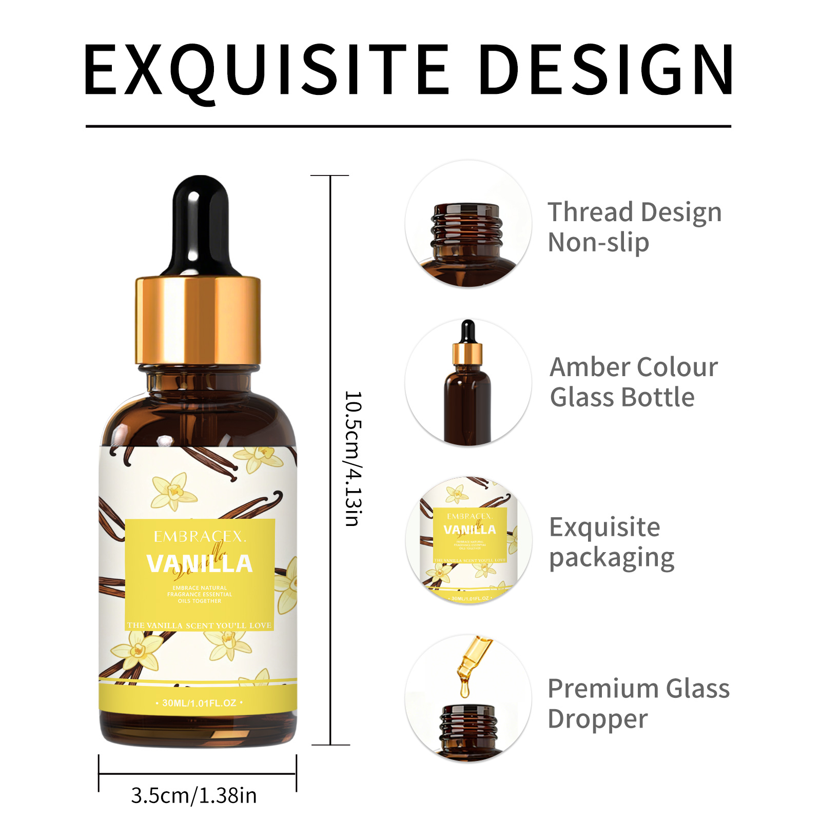 30ml Vanilla Essential Oil Per - Candle Making Scents recension och pris