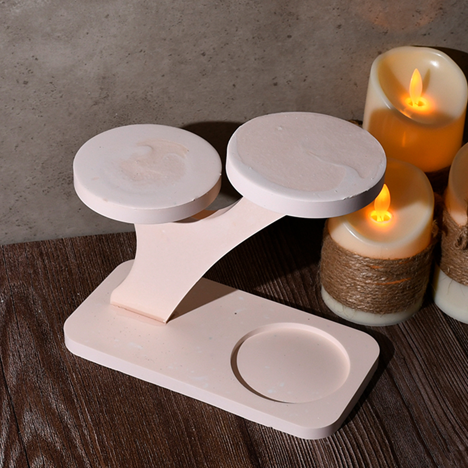 DIY epoxy resin mold candlesti - Candle Mold Silicone recension och pris