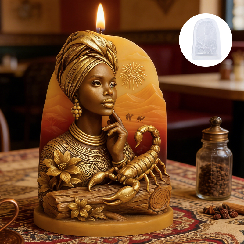 Exotic goddess Scorpio candle  - Candle Making Thermometer recension och pris