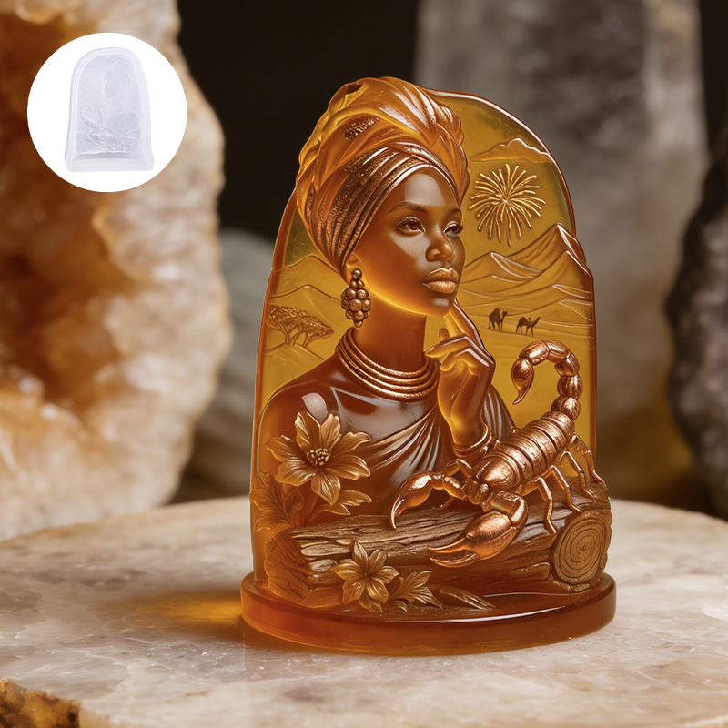 Exotic goddess Scorpio candle  - Candle Making Thermometer recension och pris