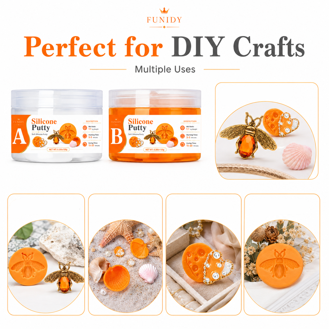 SILICONE PUTTY Making Kit, Fas - Candle Making Kits recension och pris