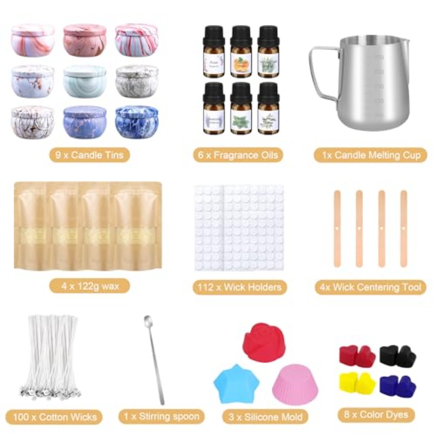 Candle Making Kits for Adults, - Candle Making Oil Scents recension och pris