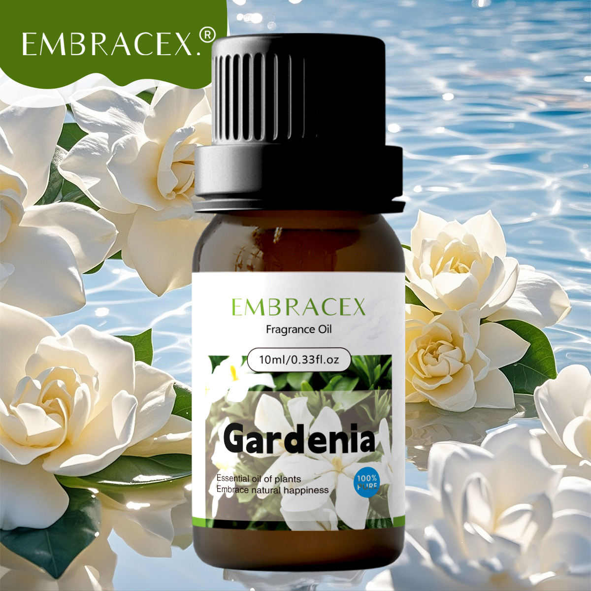 10ml Gardenia Essential Oil Ma - Candle Making Oil Scents recension och pris