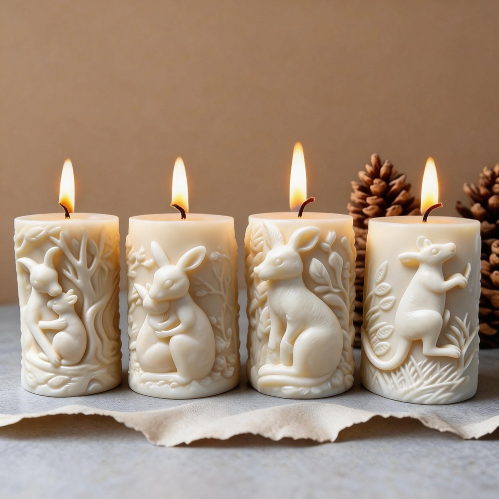 Kangaroo Silicone Mold Silicon - Candle Making Workshops recension och pris