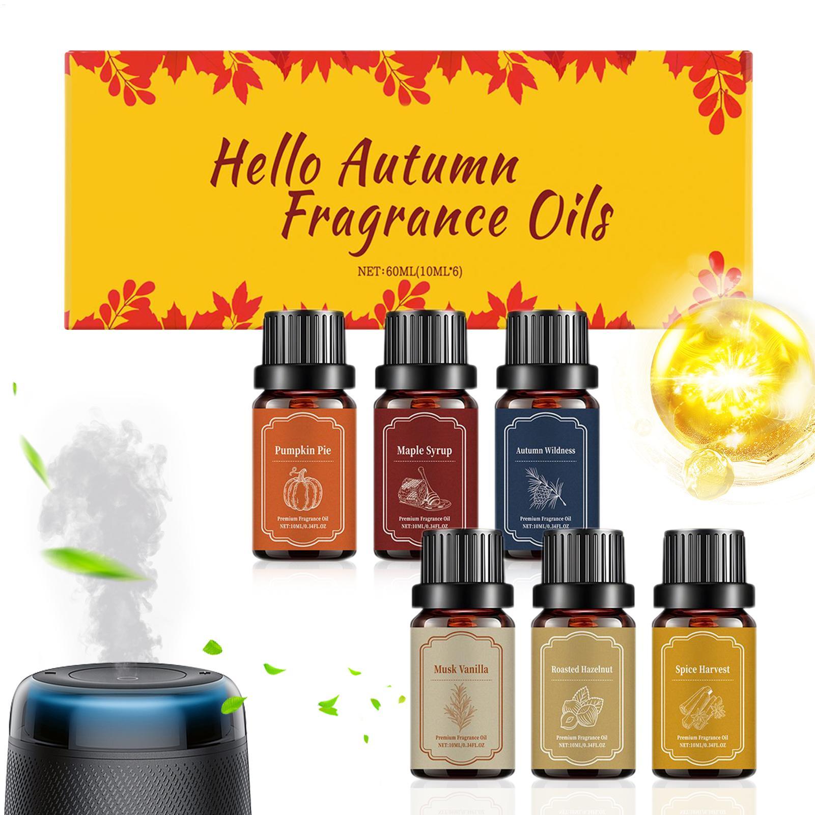 6pcs Fall Scented Diffuser Oil - Candle Making Scents recension och pris