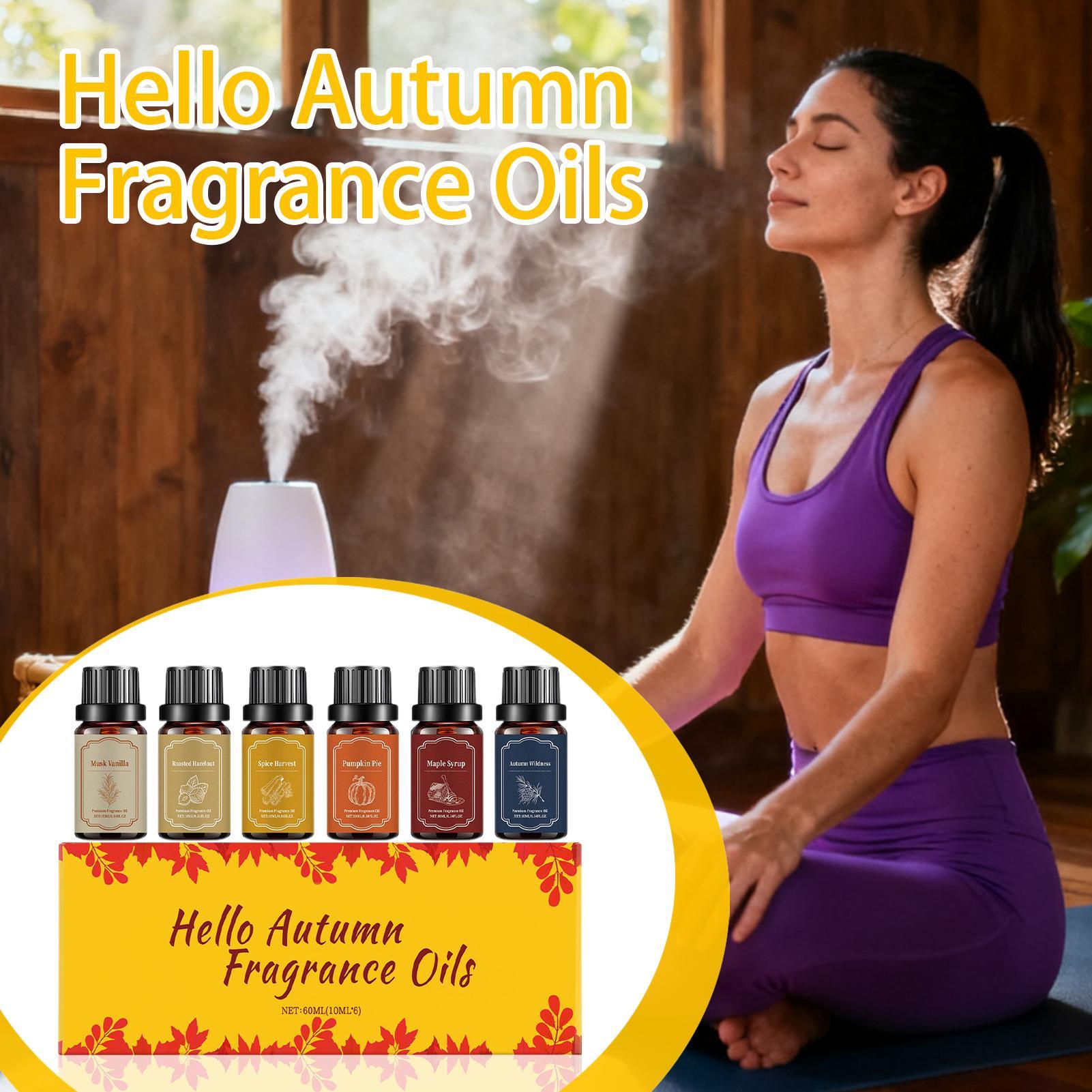 6pcs Fall Scented Diffuser Oil - Candle Making Scents recension och pris