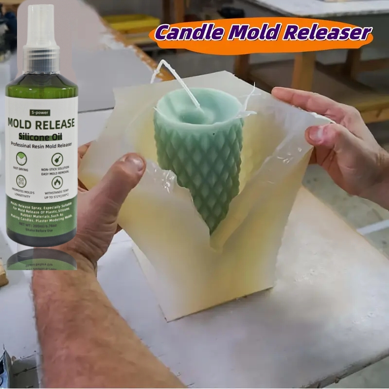 3.3oz Molds Silicone Oil Relea - Candle Making Thermometer recension och pris