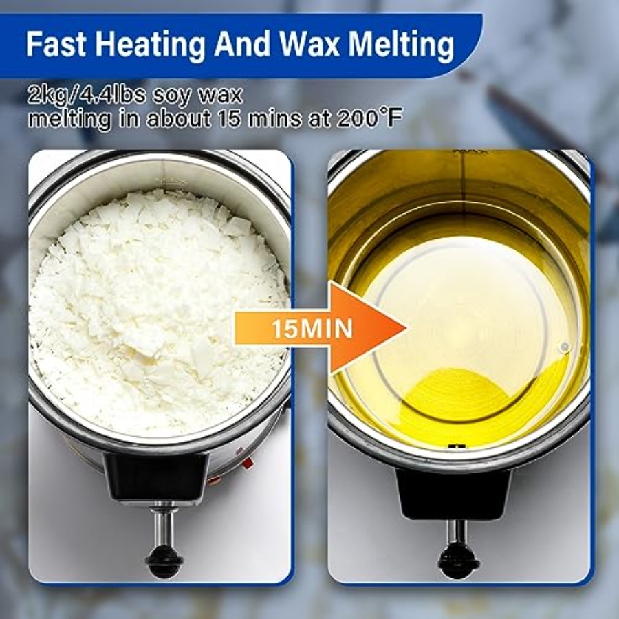 Electric Non-Stick Candle Wax  - Candle Making Kits recension och pris
