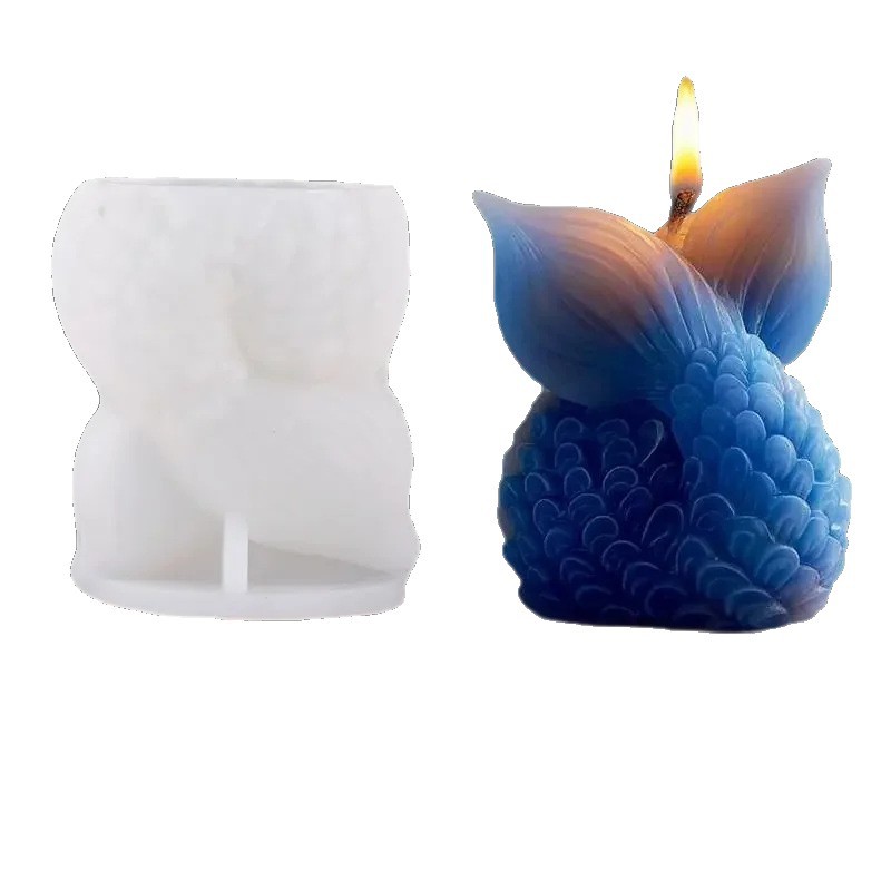 Mermaid Tail Candle Mold Ocean - Candle Making Workshops recension och pris