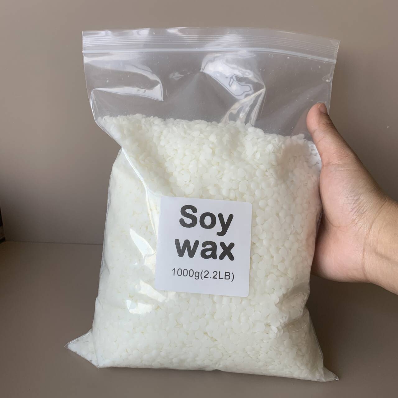 50g-1000g 100% natural Soy Wax - Candle Making Scents recension och pris