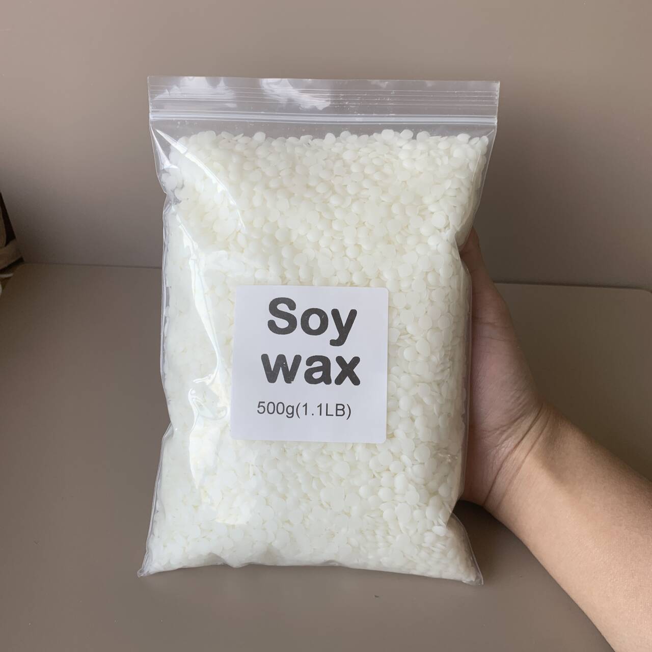50g-1000g 100% natural Soy Wax - Candle Making Scents recension och pris