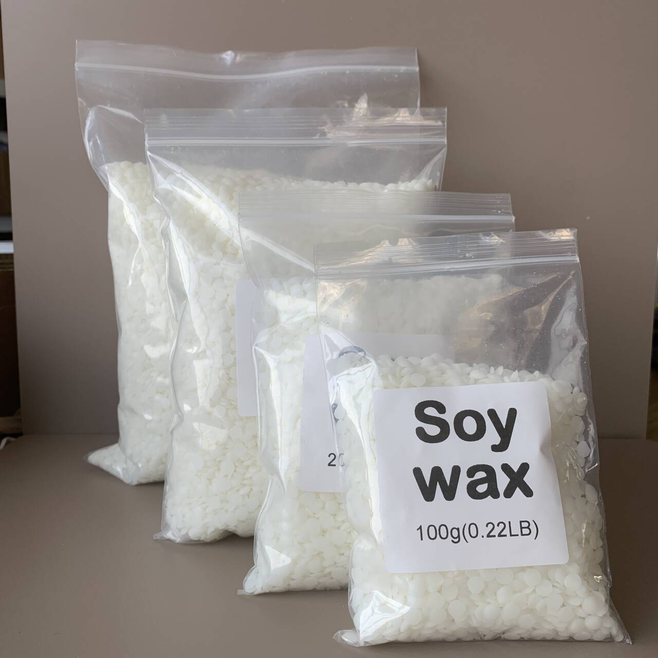 50g-1000g 100% natural Soy Wax - Candle Making Scents recension och pris