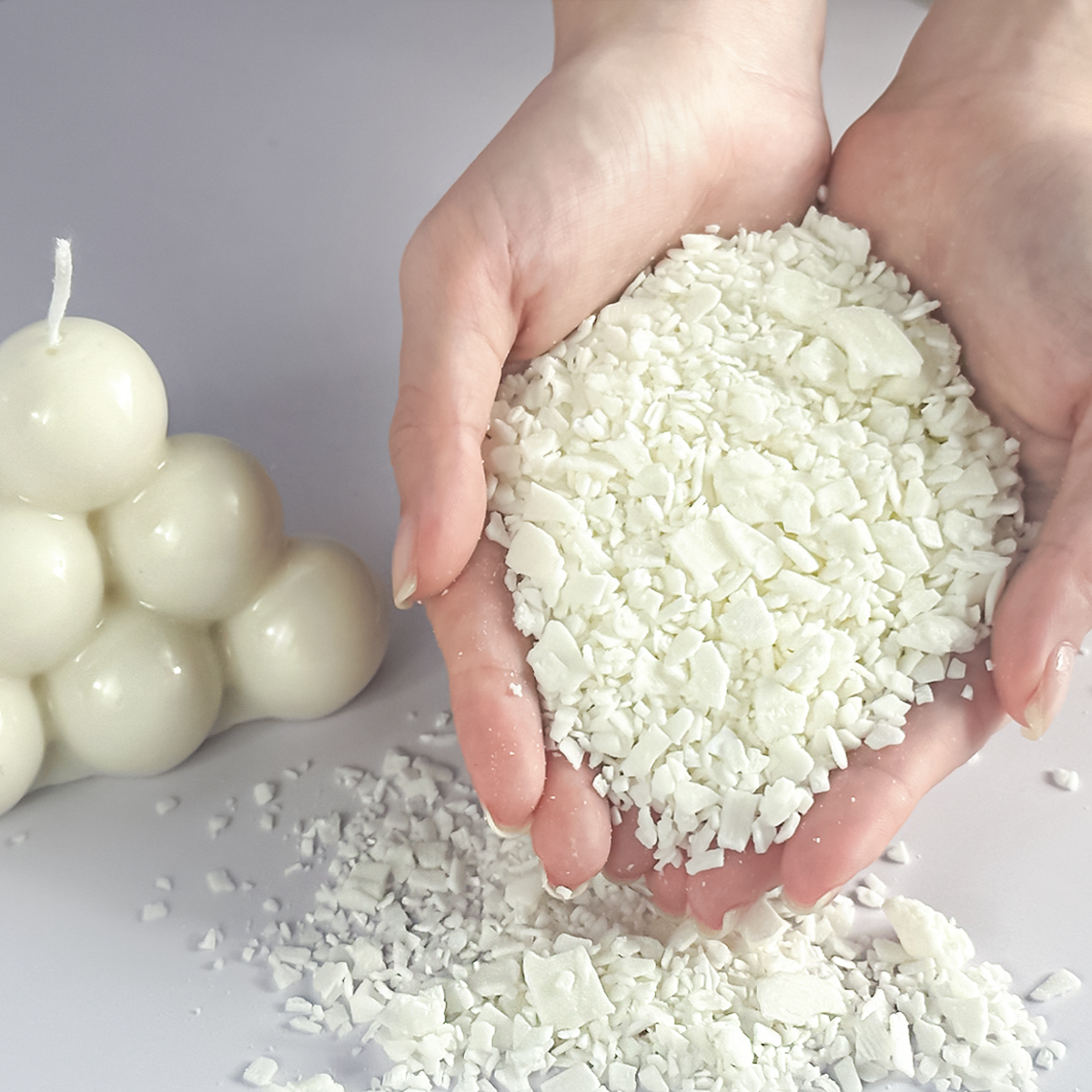 250g/500g Natural Soy Wax Gran - Soy Wax Pillar Blend recension och pris