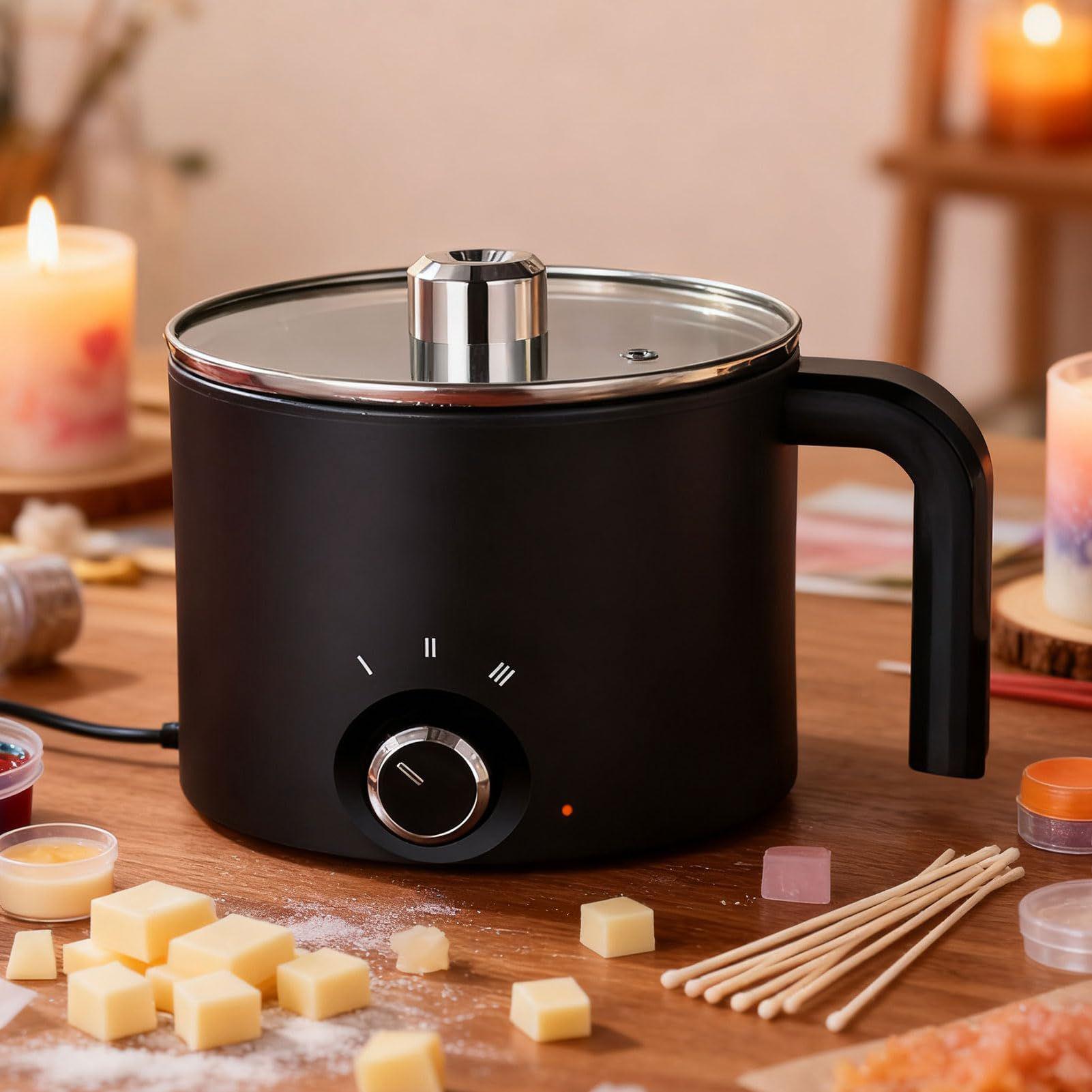 1.5L Wax Melting Pot Candle Wa - Candle Making Thermometer recension och pris