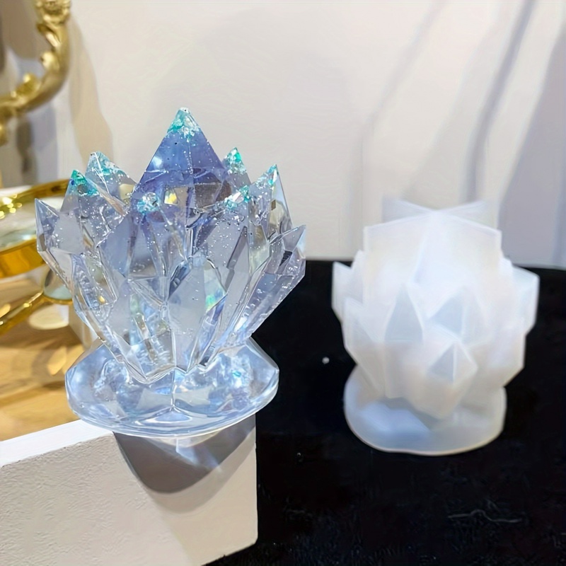 1pcCrystal Cluster Decorative  - Candle Mold Silicone recension och pris