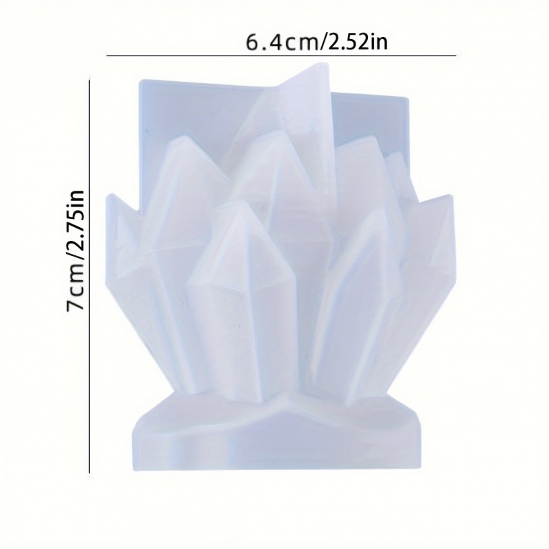 1pcCrystal Cluster Decorative  - Candle Mold Silicone recension och pris