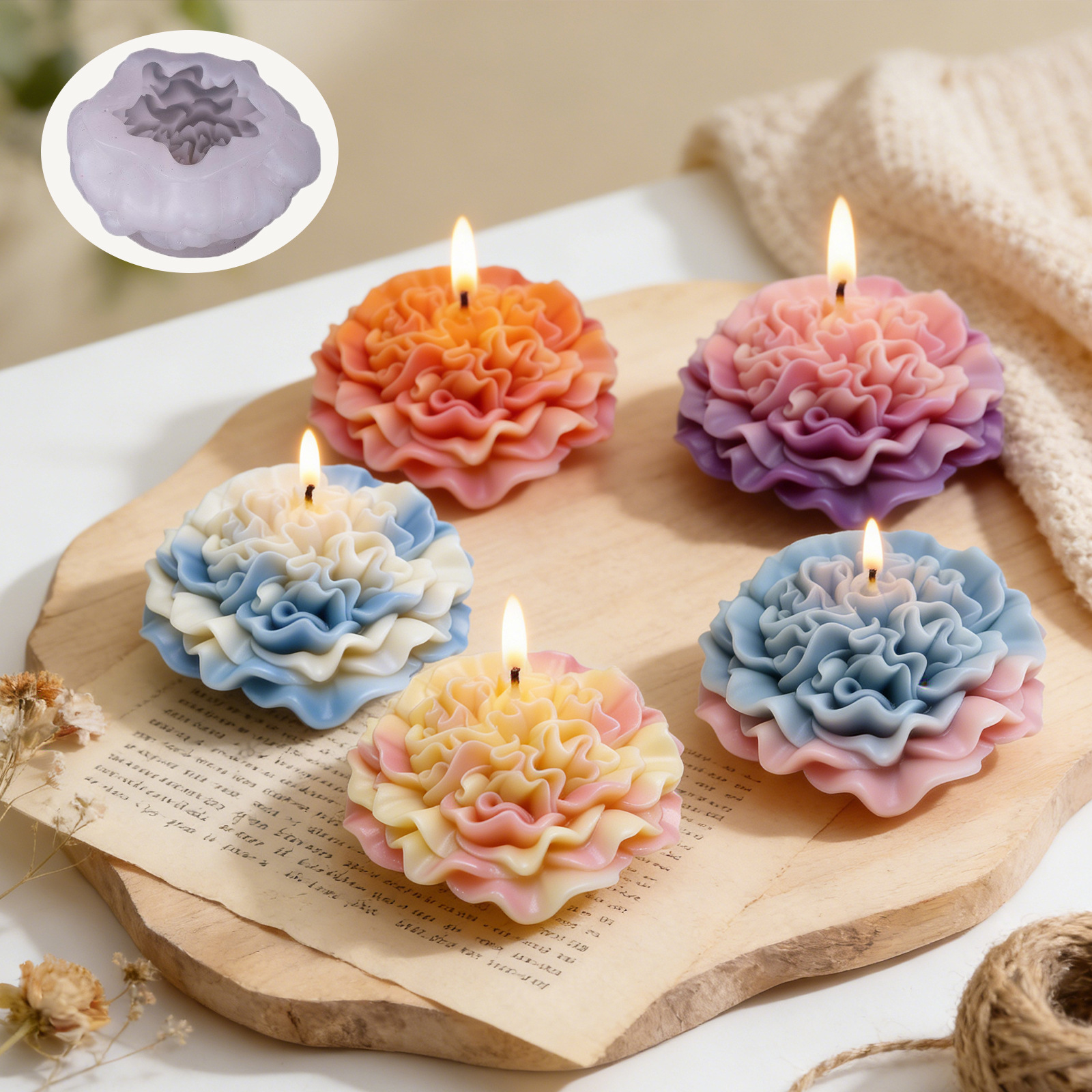 Handmade Soap Mold White Scent - Candle Making Workshops recension och pris