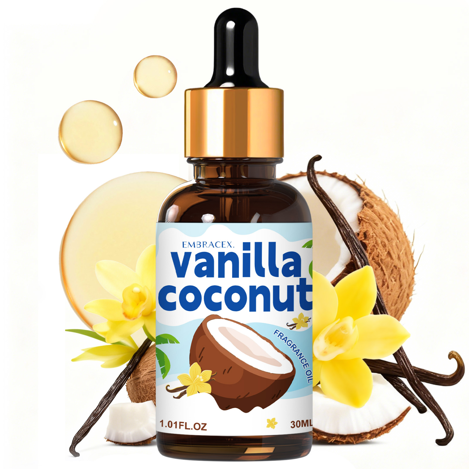 30ml Vanilla Coconut Essential - Candle Making Scents recension och pris