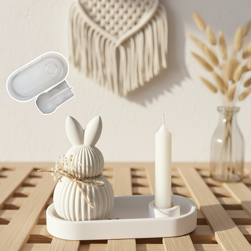 DIY Plaster Silicone Mold 2pcs - Candle Mold Silicone recension och pris