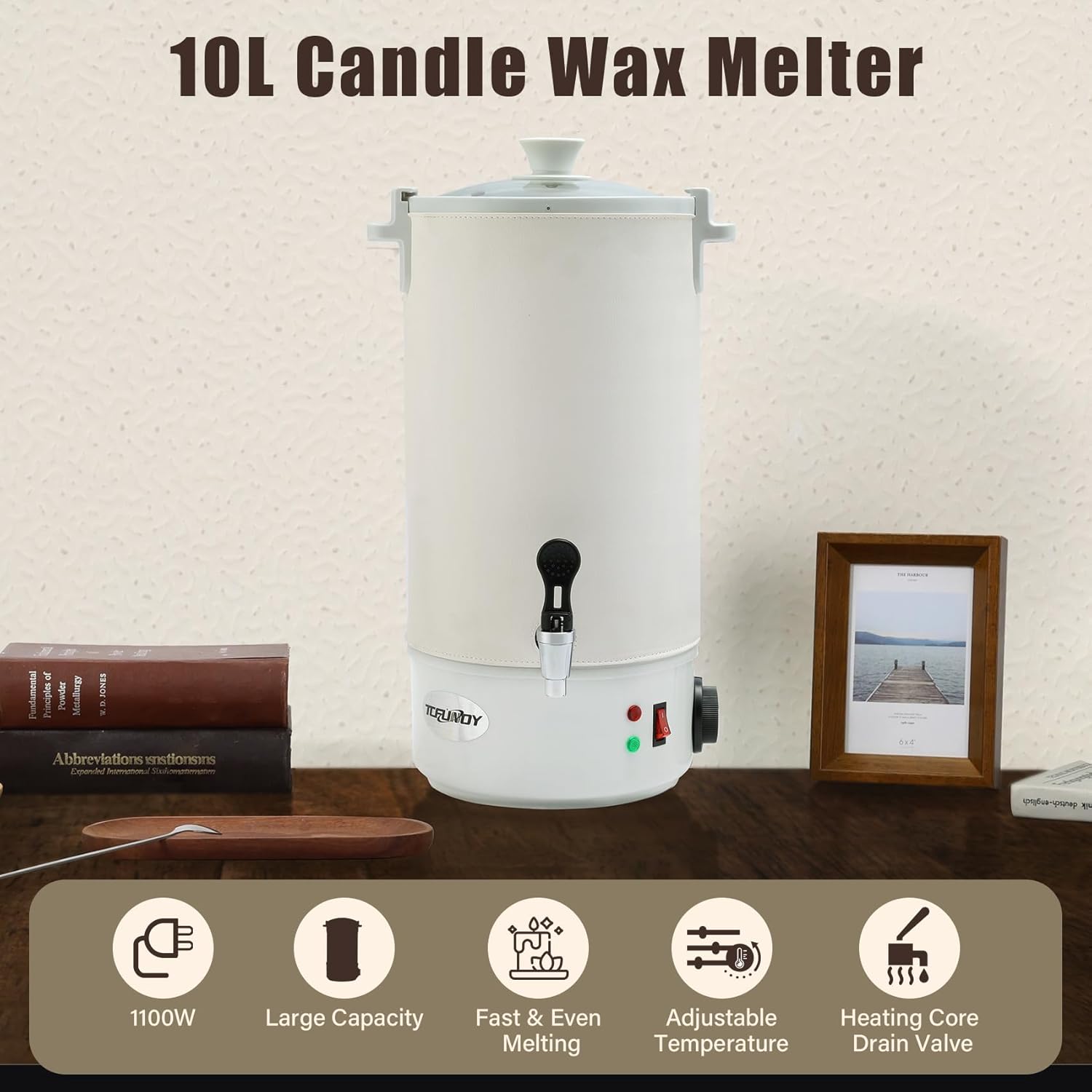 Electric Candle Wax Melter Pot - Candle Making Kits recension och pris