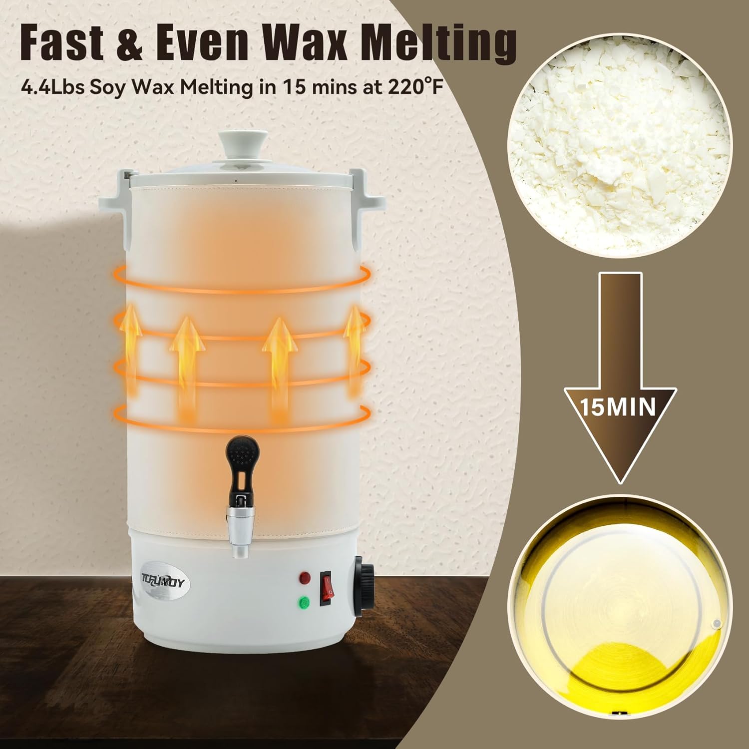 Electric Candle Wax Melter Pot - Candle Making Kits recension och pris