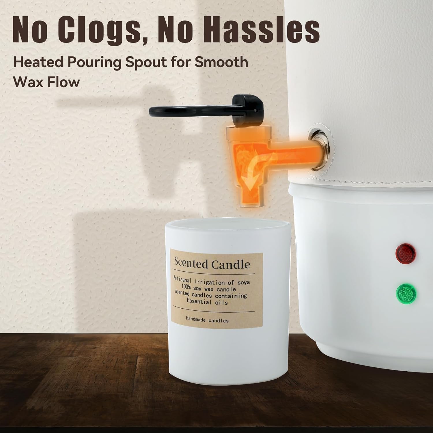 Electric Candle Wax Melter Pot - Candle Making Kits recension och pris