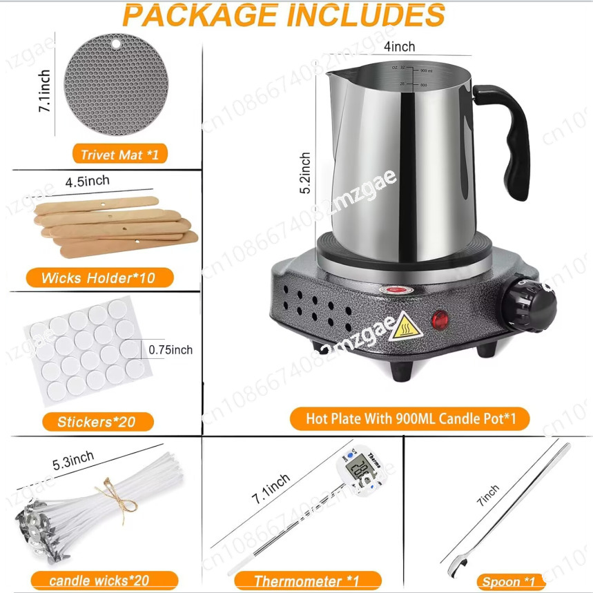 Full Candle Making Set: Hot Pl - Candle Making Thermometer recension och pris