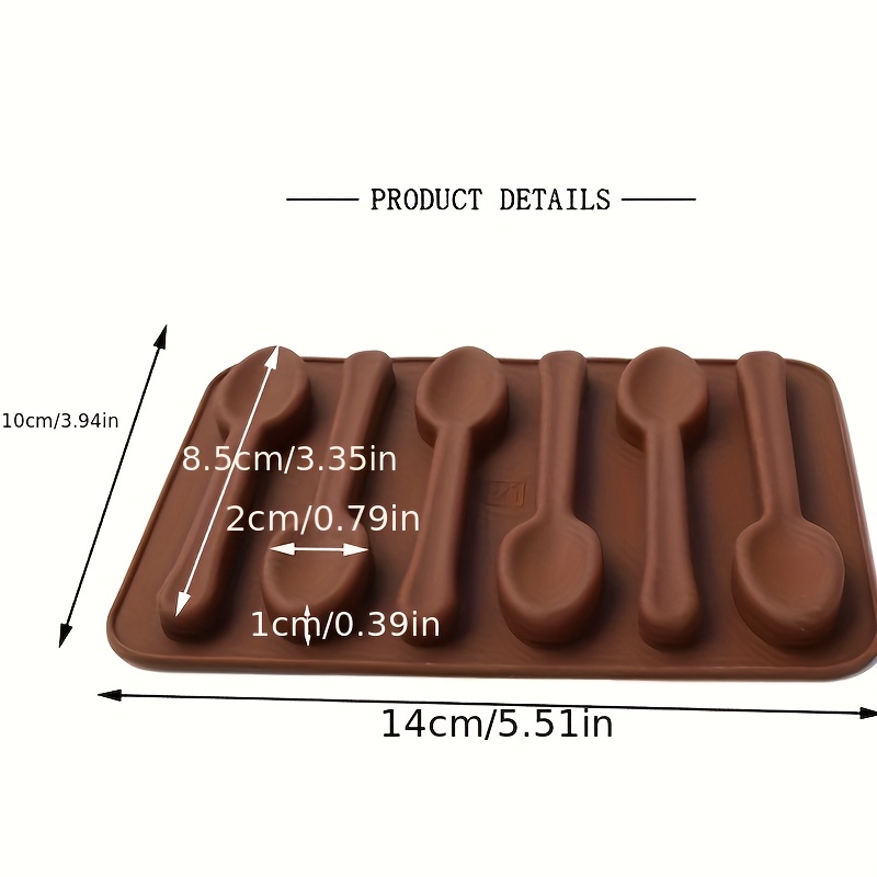1pc Spoon Silicone Mold, Soap  - Candle Mold Silicone recension och pris