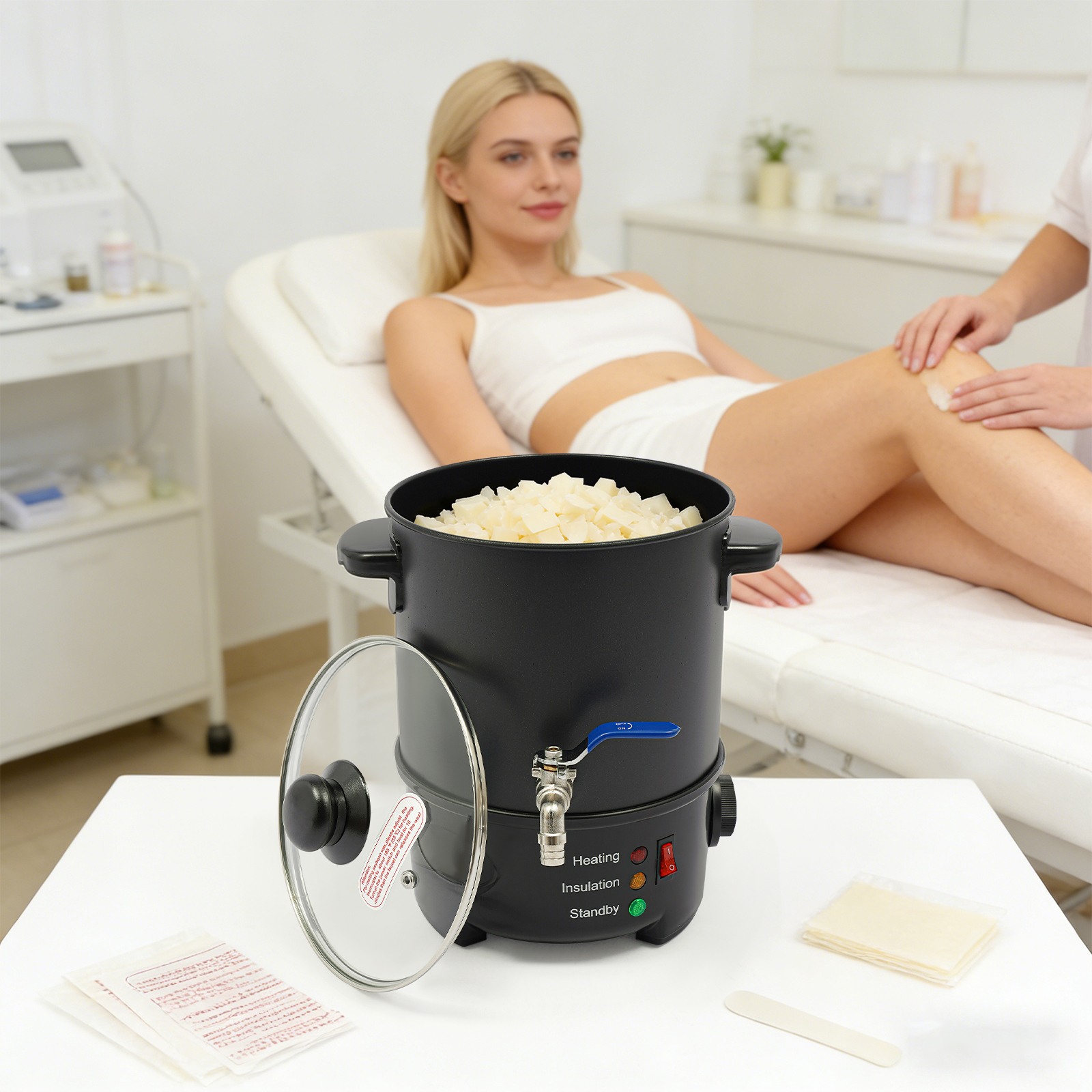 5L/1.32Gal Wax Melter, Temp Ad - Candle Making Workshops recension och pris