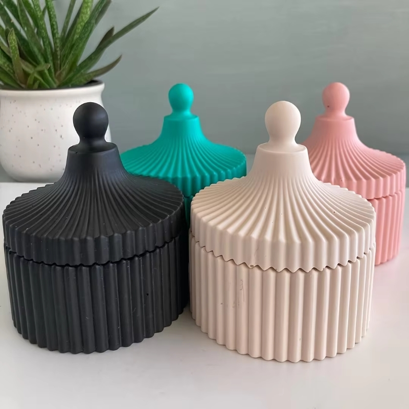 1 Set Silicone Candle Jar Mold - Candle Mold Silicone recension och pris