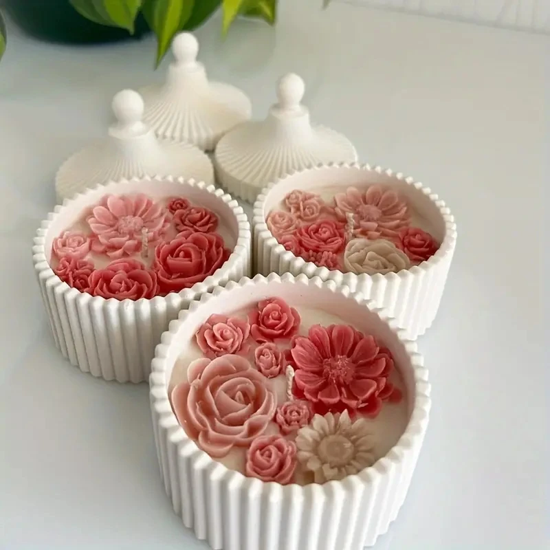 1 Set Silicone Candle Jar Mold - Candle Mold Silicone recension och pris