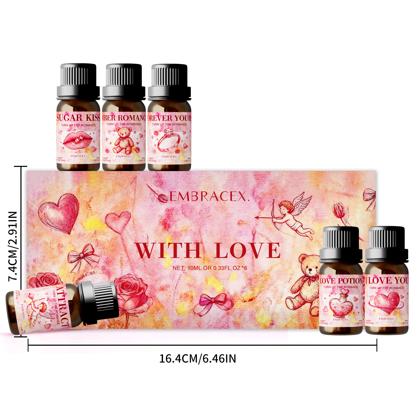6PC/1PC 10ML With Love Essenti - Candle Making Oil Scents recension och pris