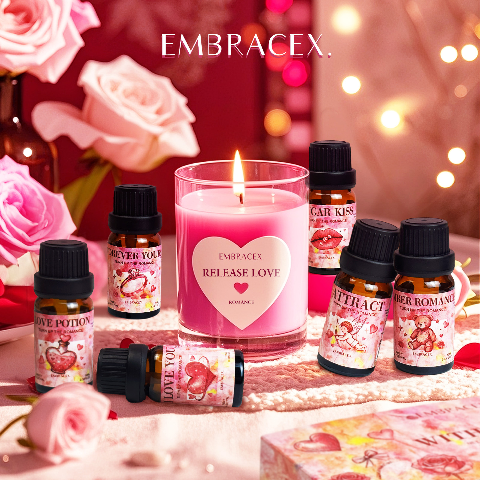6PC/1PC 10ML With Love Essenti - Candle Making Oil Scents recension och pris