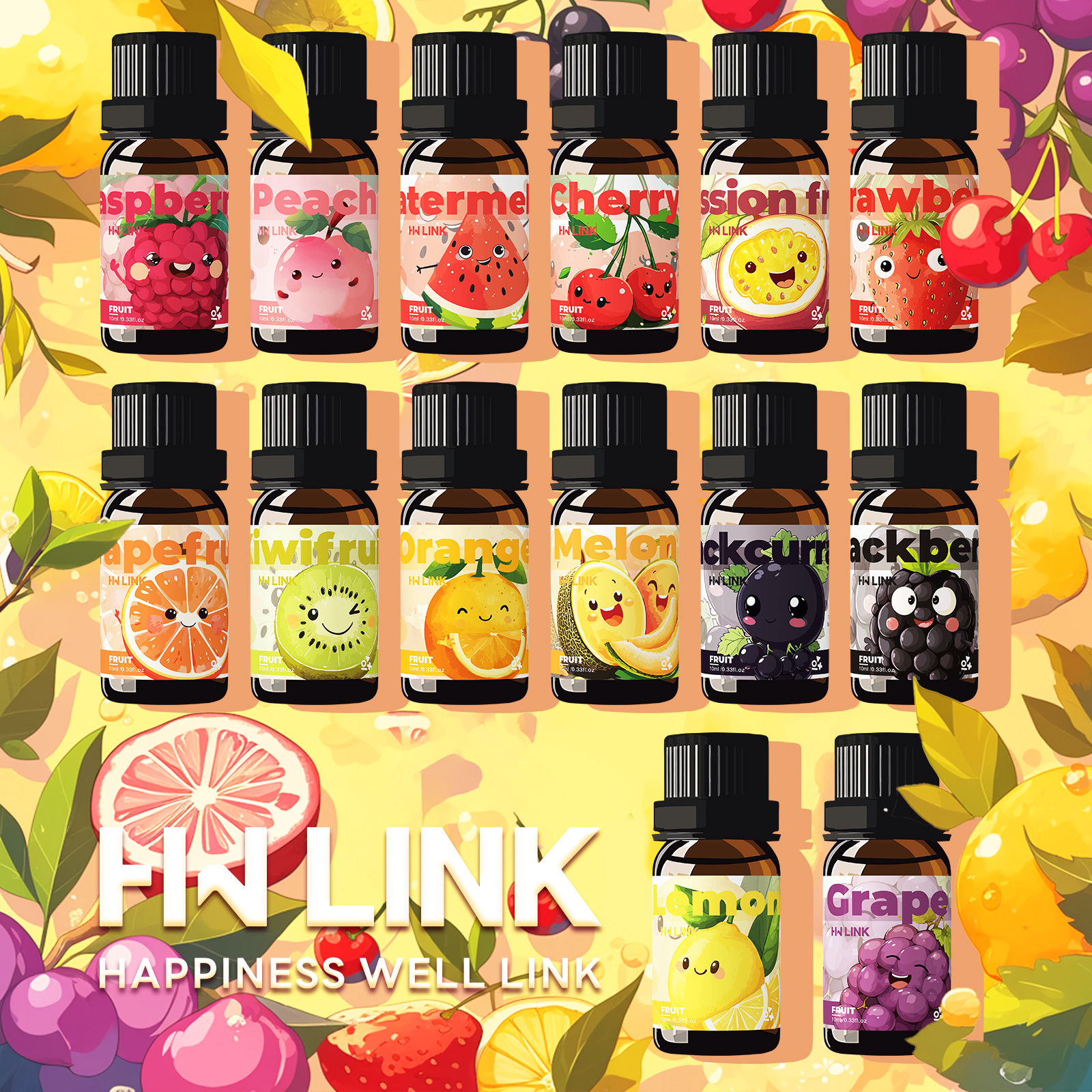 10ml Fruits Essential Oils for - Candle Making Oil Scents recension och pris