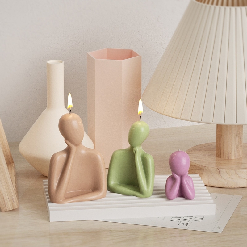 3D Family Candle Silicone Mold - Candle Making Scents recension och pris
