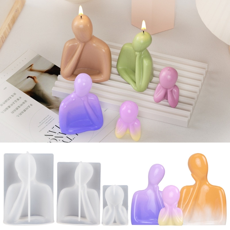 3D Family Candle Silicone Mold - Candle Making Scents recension och pris