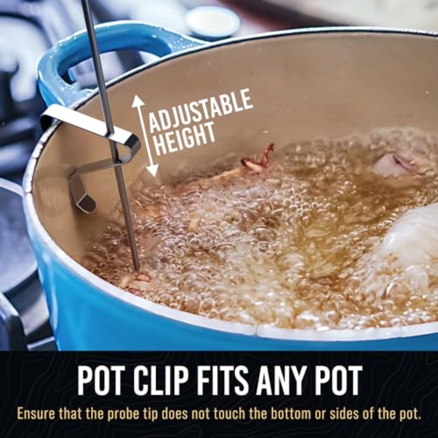 Candy Thermometer with Pot Cli - Candle Making Thermometer recension och pris