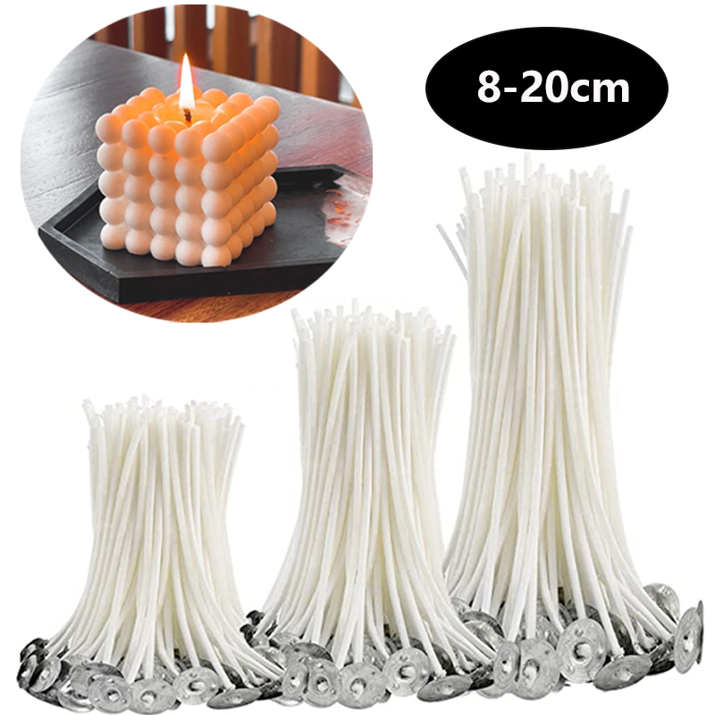 8-20 Cm Smokeless Candle Wick  - Soy Wax Pillar Blend recension och pris