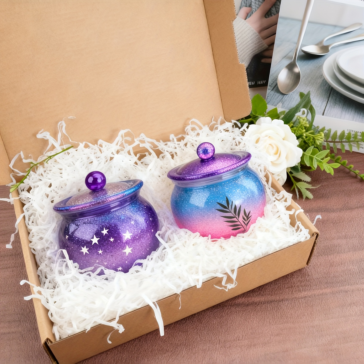 1 set of round resin can molds - Candle Mold Silicone recension och pris